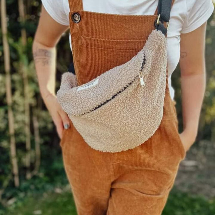 Sac banane à langer beige-Summer Accessoires de poussette pour bébés MELLIPOU