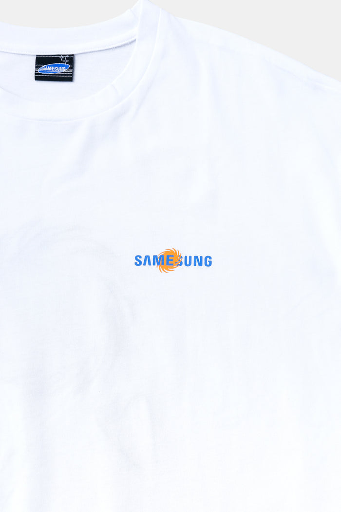 SAMESUNG "Eternal"L/S Tee ft.Ryan Duffin WHT