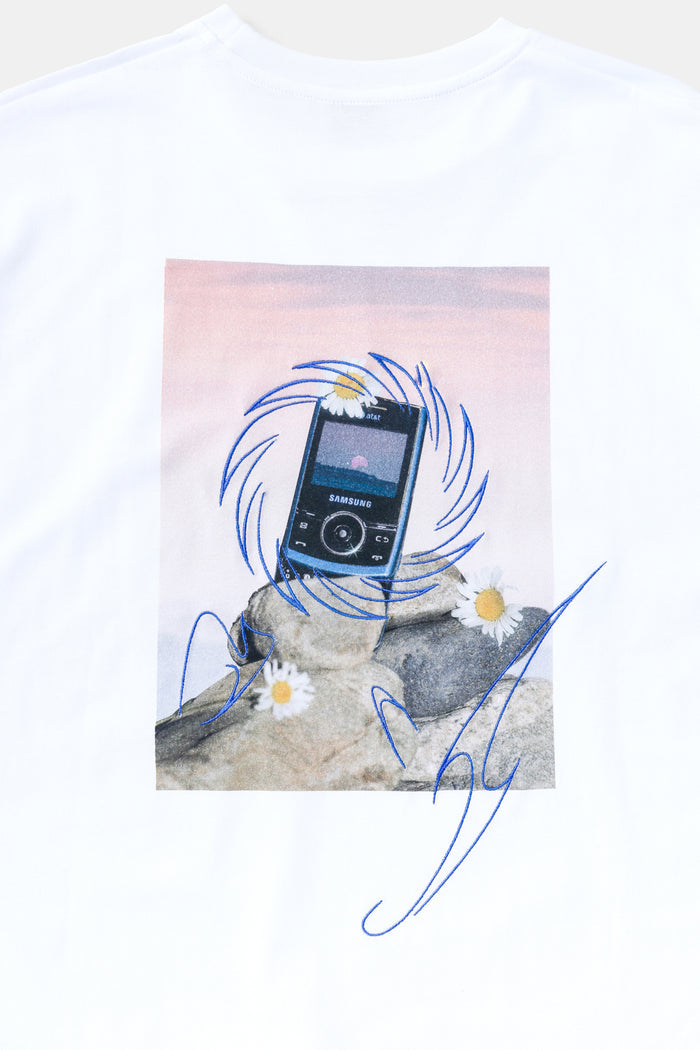 SAMESUNG "Eternal"L/S Tee ft.Ryan Duffin WHT