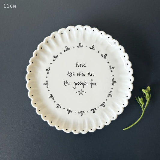 Scallop coaster-Have tea with me