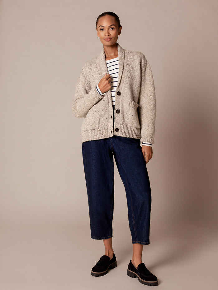Shawl Collar Cardigan