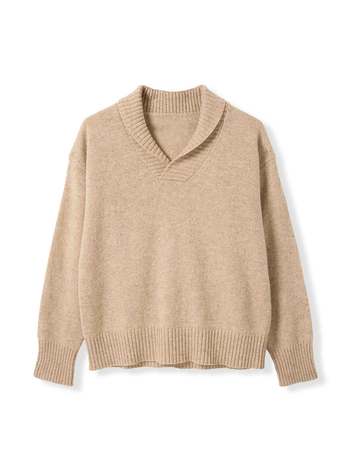 Shawl Collar Slouch Jumper