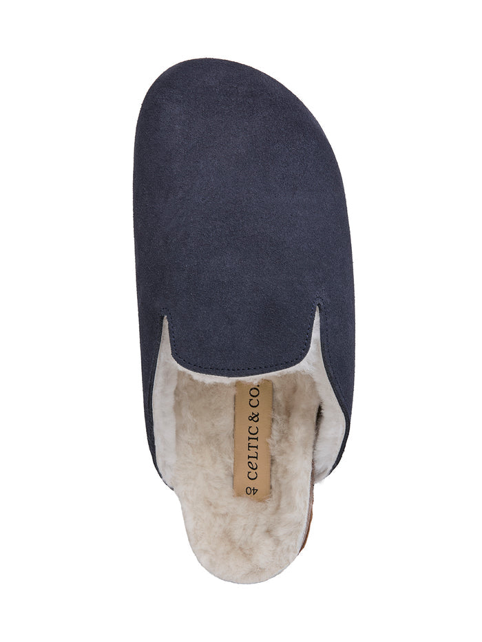Sheepskin Lined Slipper Clogs