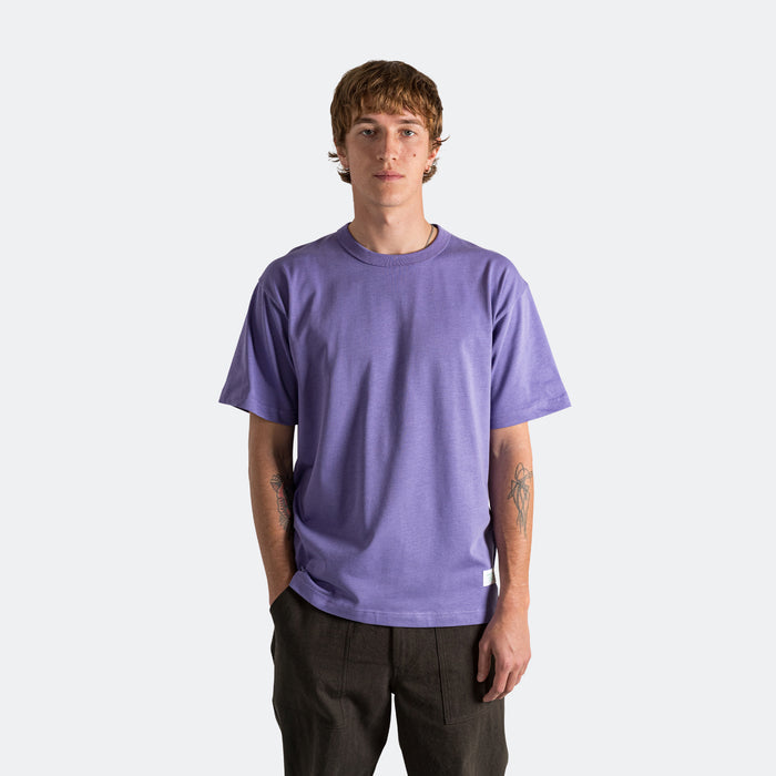 Simon Heavy T-Shirt x UP THERE - Purple Veronica
