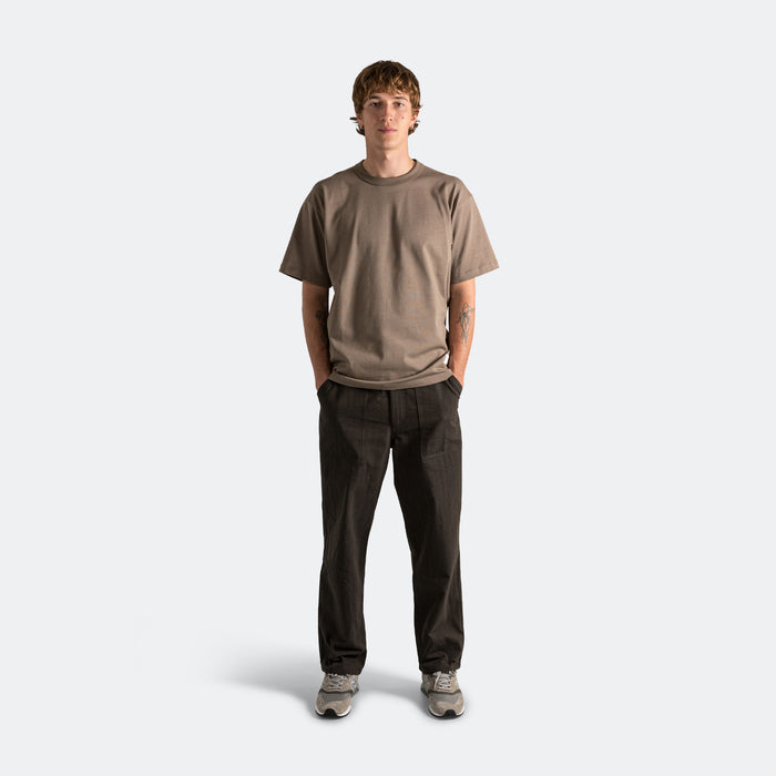 Simon Heavy T-Shirt x UP THERE - Walnut