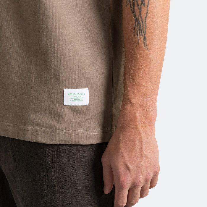 Simon Heavy T-Shirt x UP THERE - Walnut