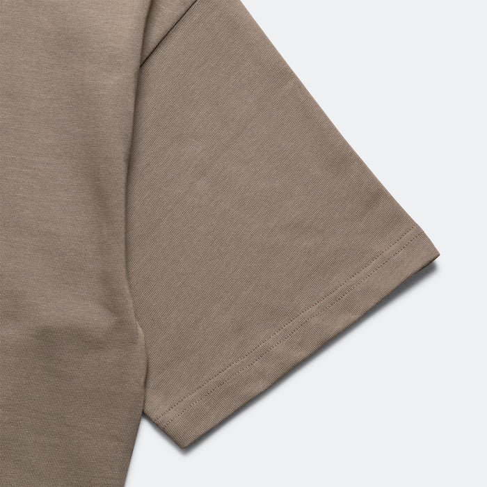 Simon Heavy T-Shirt x UP THERE - Walnut