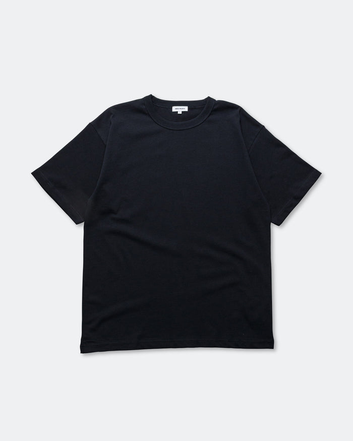 Simon Organic Arch Print T-Shirt - Dark Navy