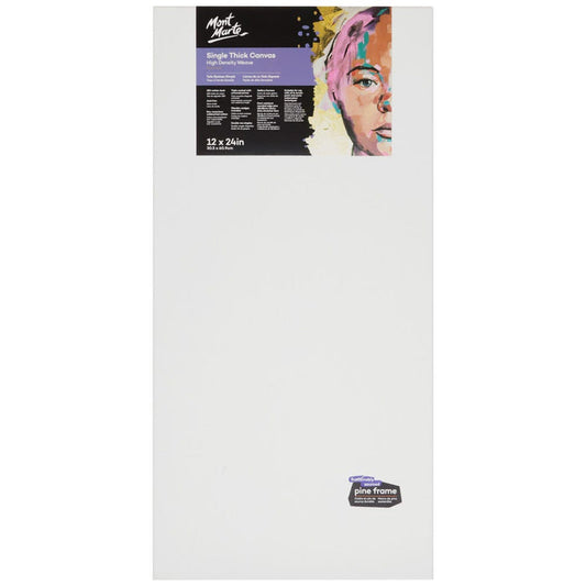 Single Thick Canvas Premium 30.5 x 60.9cm (12 x 24in)