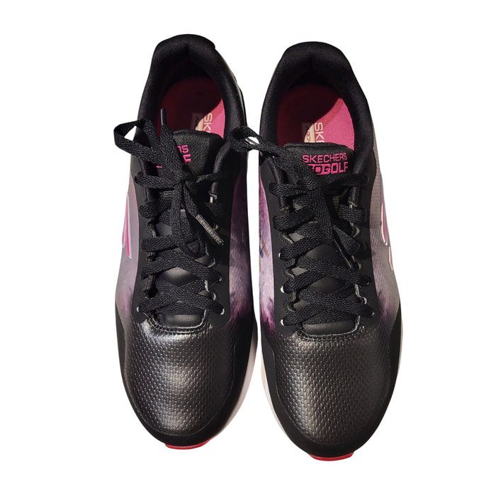 Skechers Women's Arch Fit GO GOLF Max 2 Golf Shoes - Black/Pink Size 7