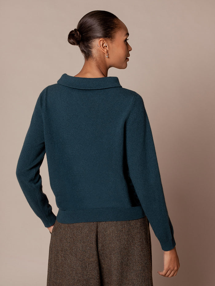 Slim Boat Neck Jumper