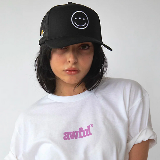 Smiley Trucker Hat
