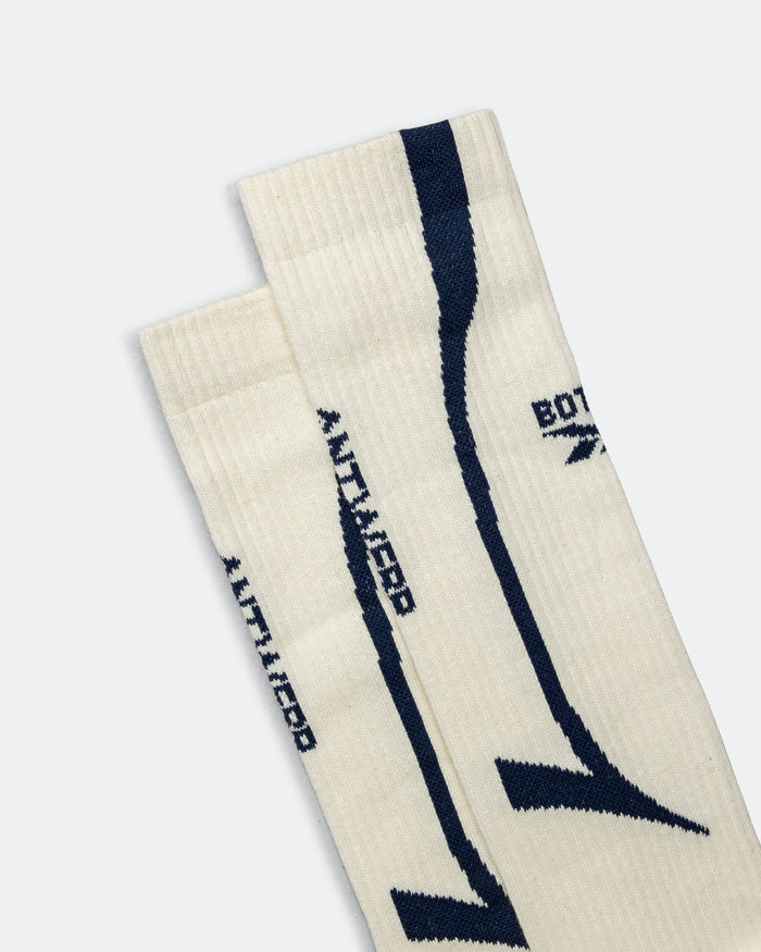 Socks x Botter - Dirty White/Navy