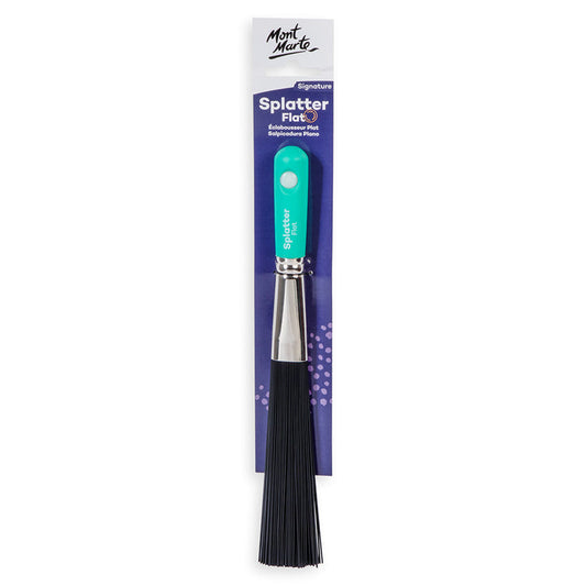 Splatter Flat Brush Signature