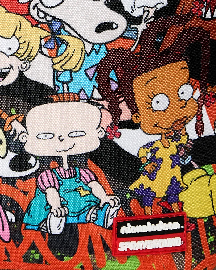 Sprayground - 90's Nick Camo With Graffiti Backpack