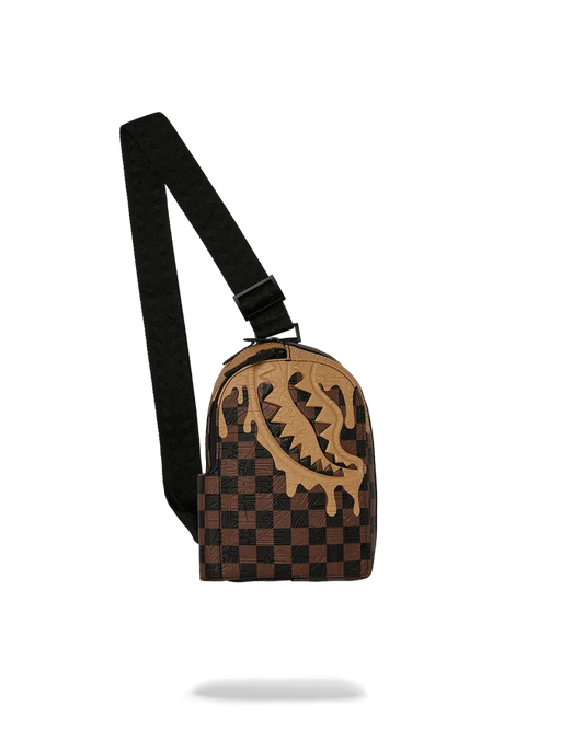 Sprayground - Designer Drip Effect Backpack Sling
