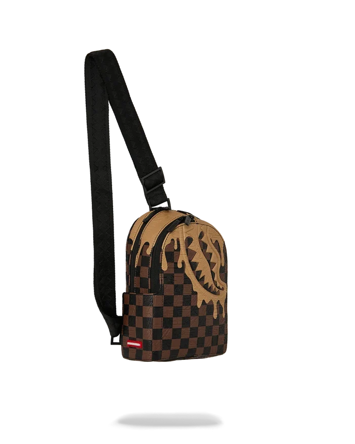 Sprayground - Designer Drip Effect Backpack Sling