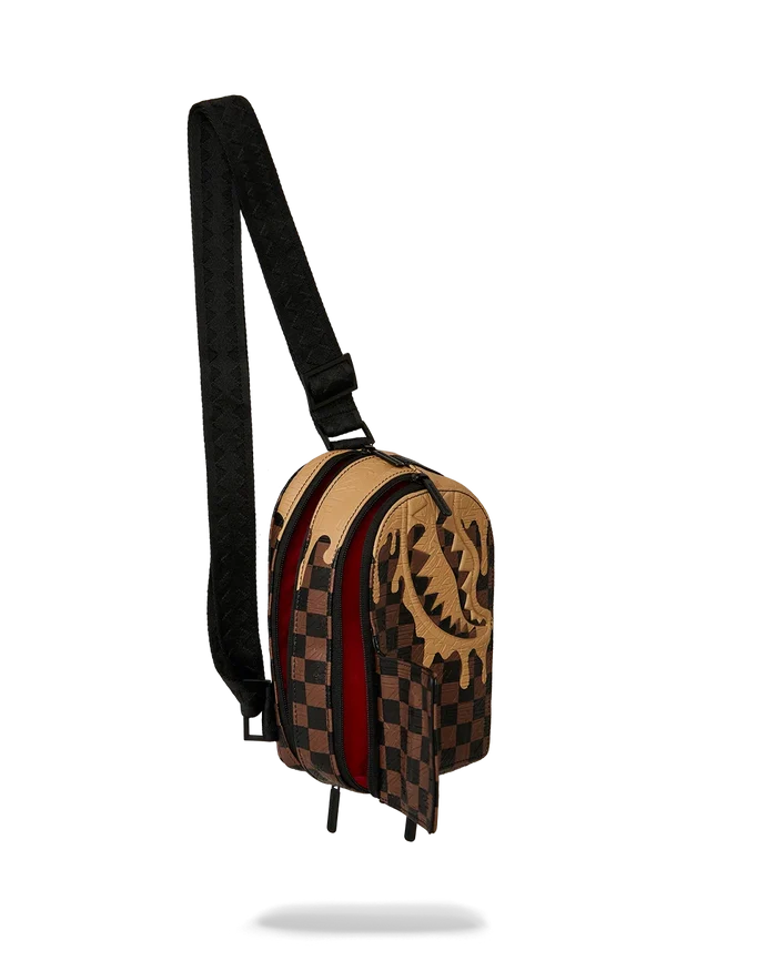 Sprayground - Designer Drip Effect Backpack Sling