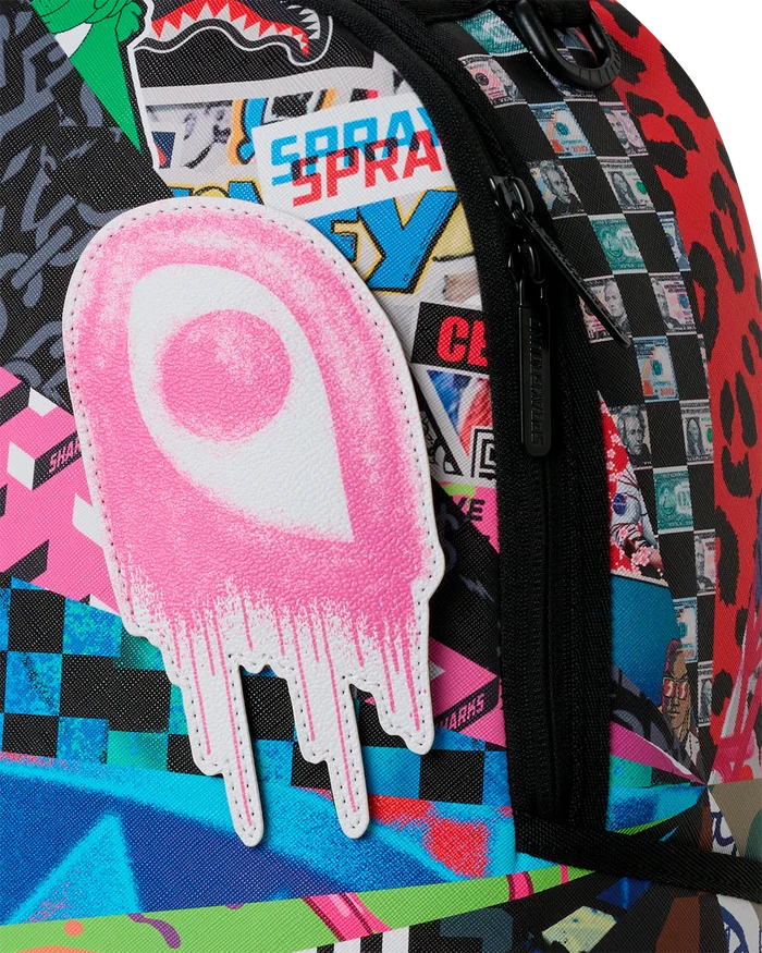 Sprayground - Mood Mode 6 Removable Velcro Eyes Backpack