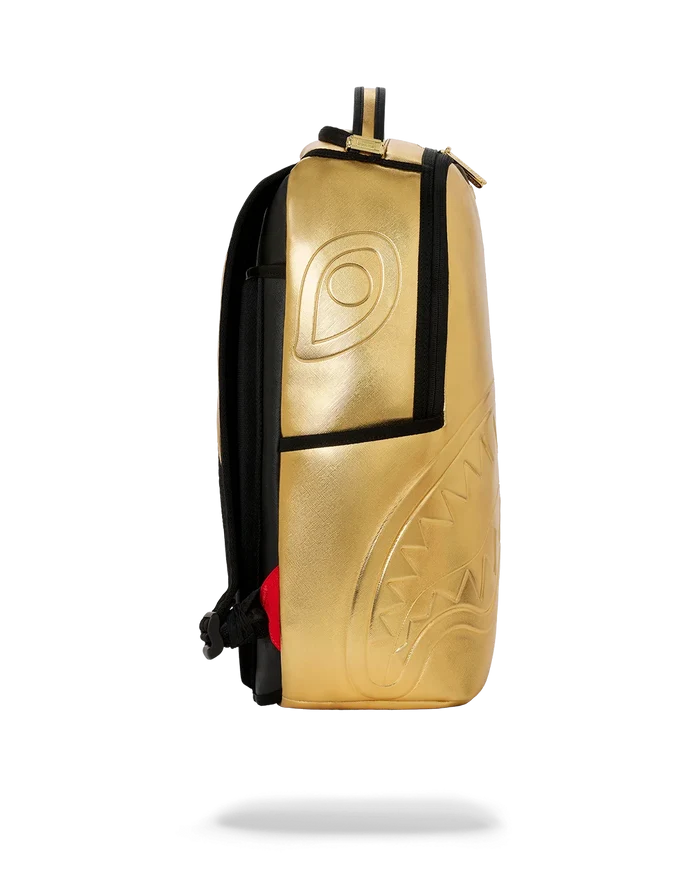 Sprayground - Sharks In Paris Gold Drip DLXSV Backpack