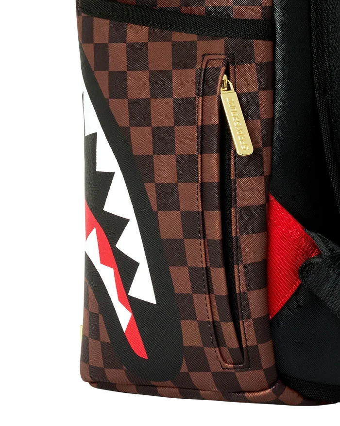 Sprayground - Sharks In Paris Gold Drip DLXSV Backpack