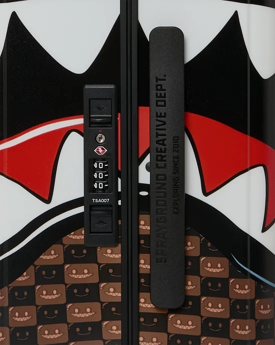 Sprayground - Sharks In Paris Grin & Grind Carry On Luggage