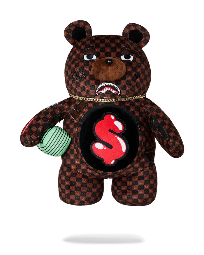 Sprayground - Sharks In Paris Grin & Grind Moneybear Backpack