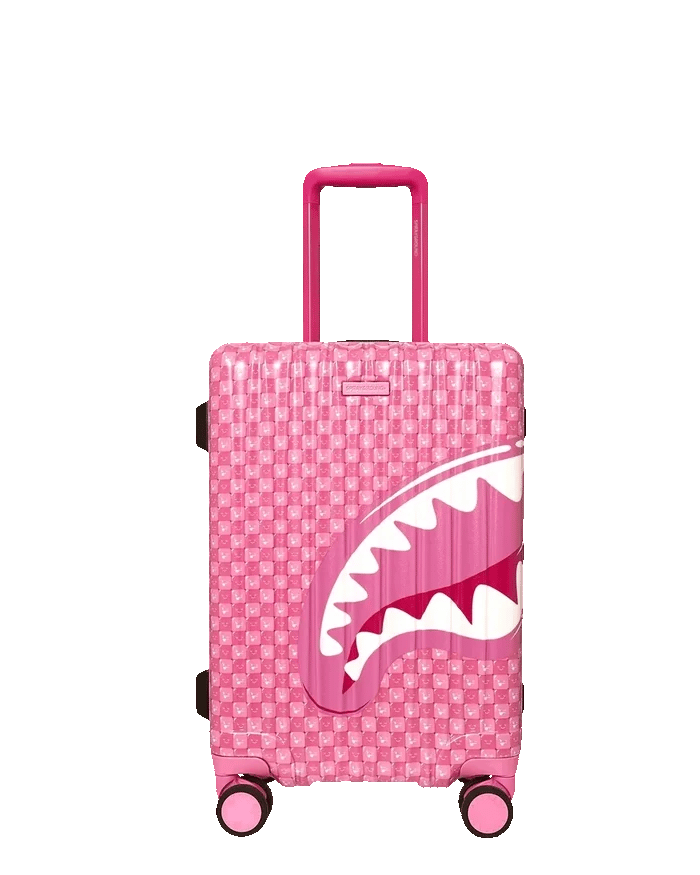Sprayground - Shinobi Sharks In Paris Pink Carry On Luggage