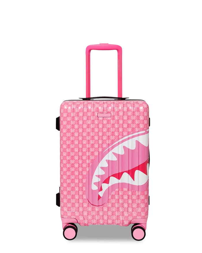Sprayground - Shinobi Sharks In Paris Pink Carry On Luggage