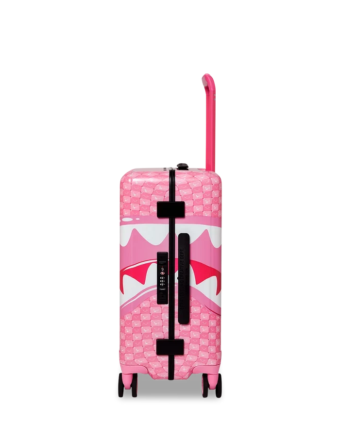 Sprayground - Shinobi Sharks In Paris Pink Carry On Luggage