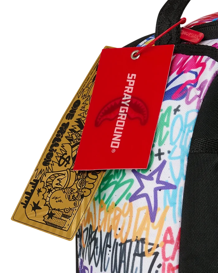 Sprayground - Split Scribbles Mini Backpack