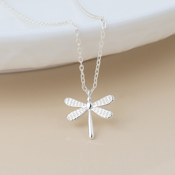 Sterling Silver Dragonfly Necklace