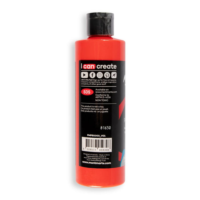 SuperCell Pouring Paint Premium 240ml -  Cadmium Red