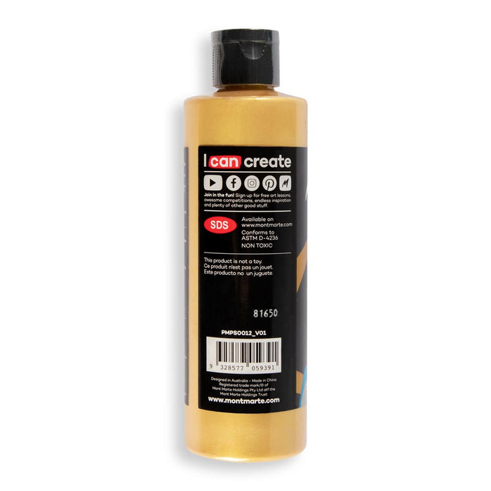 SuperCell Pouring Paint Premium 240ml - Gold