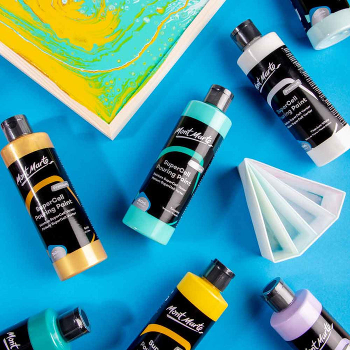 SuperCell Pouring Paint Premium 240ml - Gold