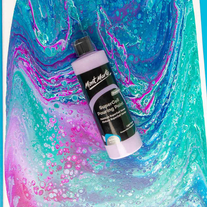 SuperCell Pouring Paint Premium 240ml - Light Purple