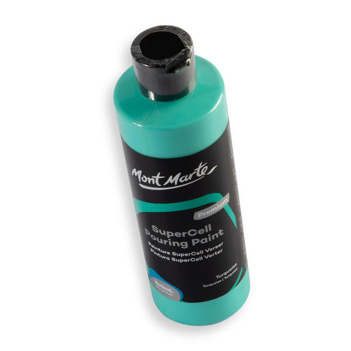 SuperCell Pouring Paint Premium 240ml - Turquoise