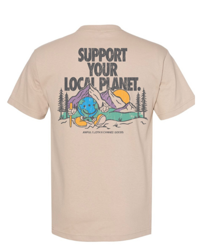 Support Your Local Planet Tee