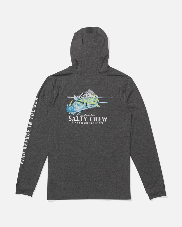 Surface Hood Sunshirt - Charcoal Heather
