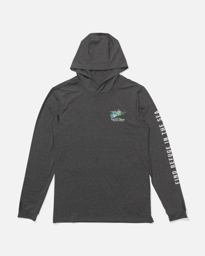 Surface Hood Sunshirt - Charcoal Heather