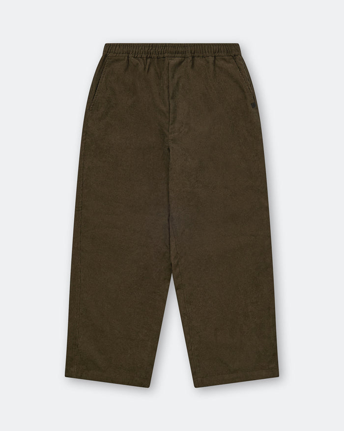 Tech Easy Trouser - Corduroy Brown Khaki