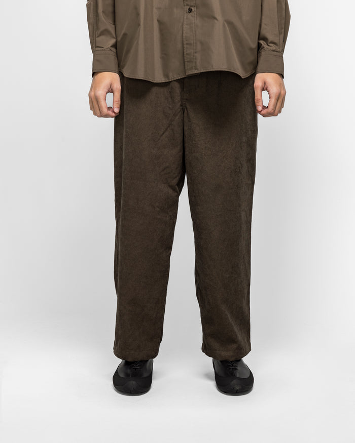 Tech Easy Trouser - Corduroy Brown Khaki