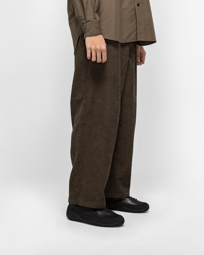 Tech Easy Trouser - Corduroy Brown Khaki