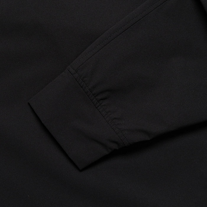 Tech Half-Zip Stand Jacket - Black