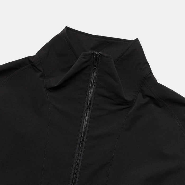 Tech Half-Zip Stand Jacket - Black