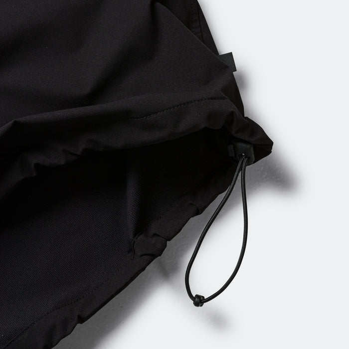 Tech Half-Zip Stand Jacket - Black