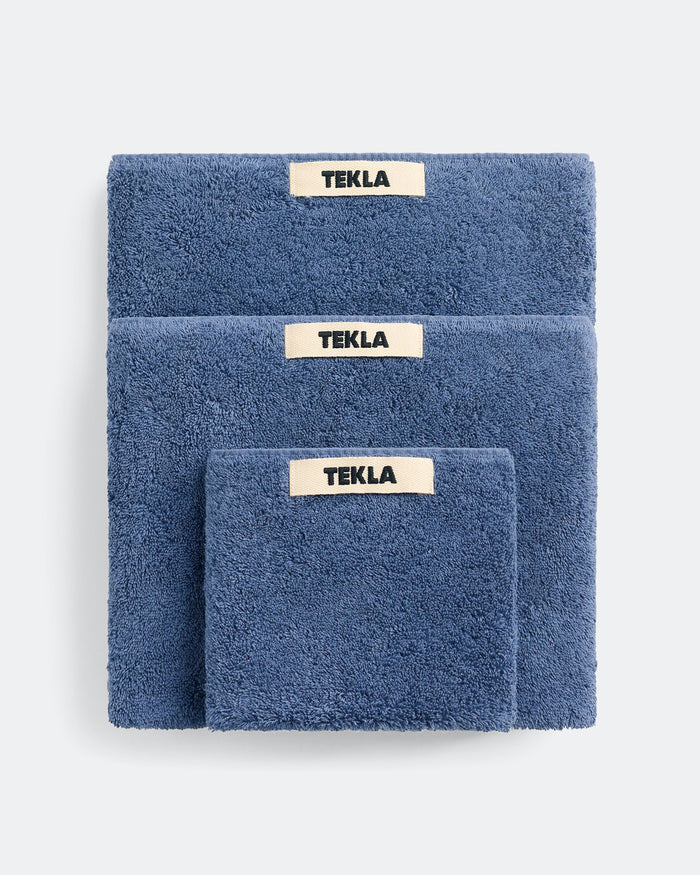 Terry Towel - Storm Blue