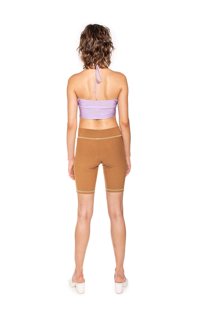 Tied Bikini Top Jacaranda