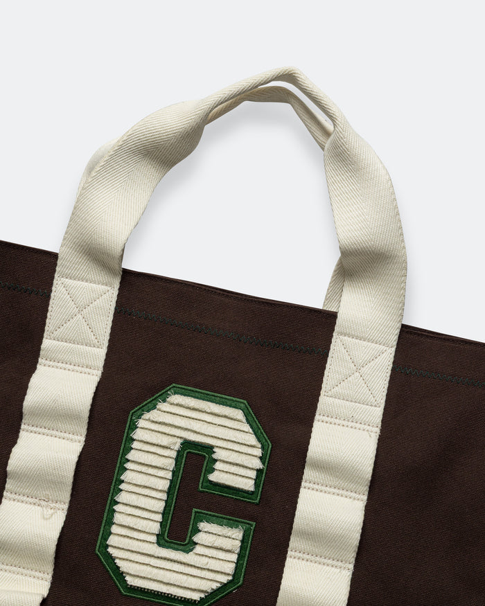 Tote Bag by Edison Chen x CLOT - Granite/Dark Brown