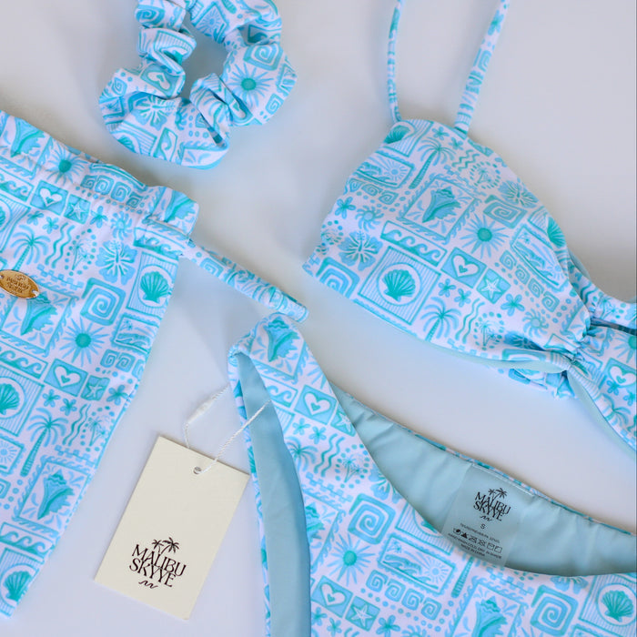 Tropic Reef Bikini -Aqua (TOP)